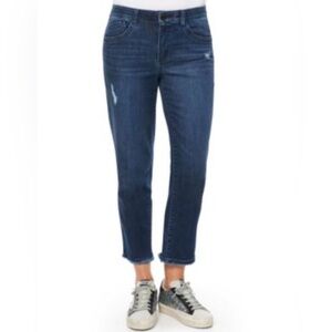 Democracy Jeans Ab Solution Size 8 Stretch Mid Rise Medium Wash Skinny